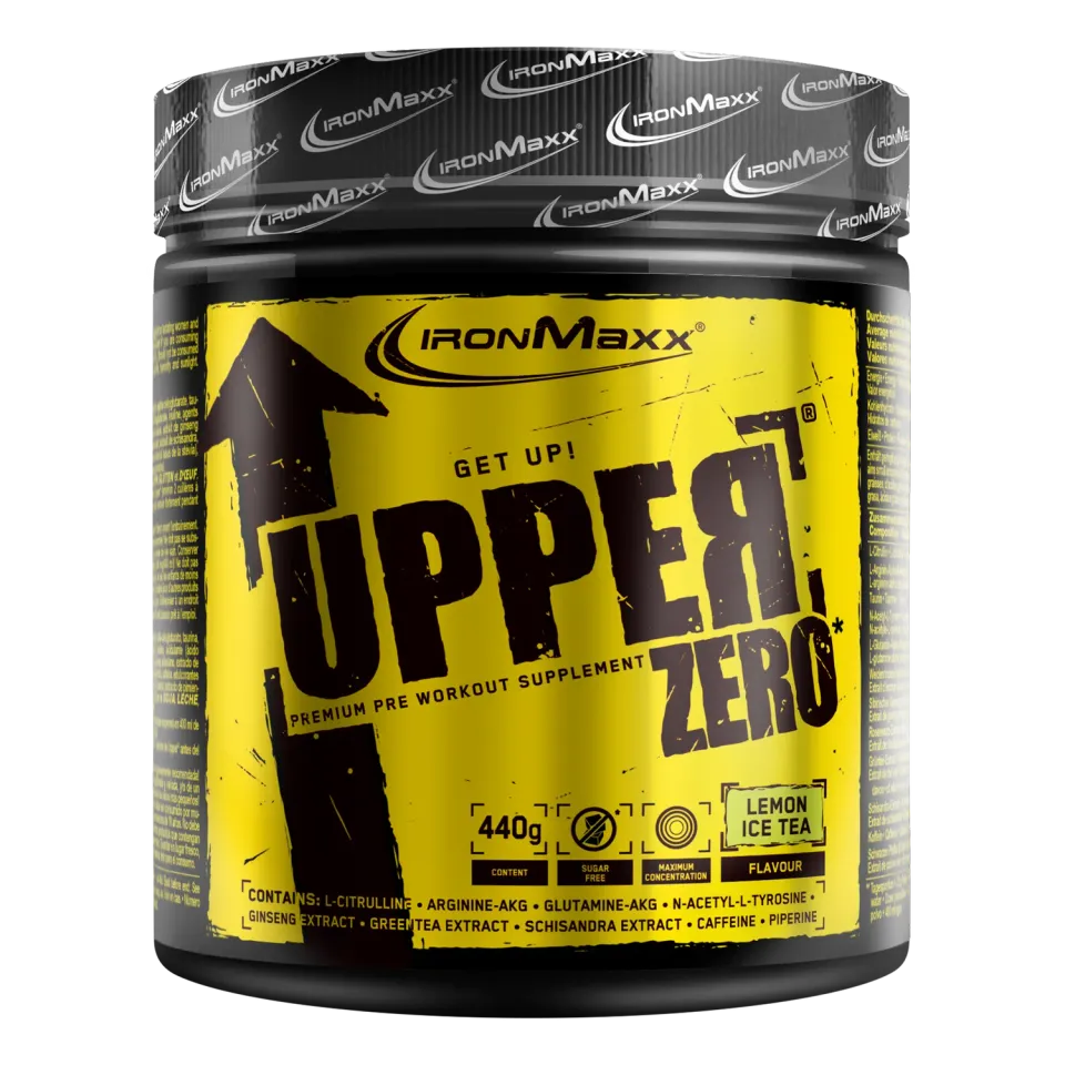 IronMaxx Upper Zero Booster 440g Lemon Ice Tea zuckerfrei