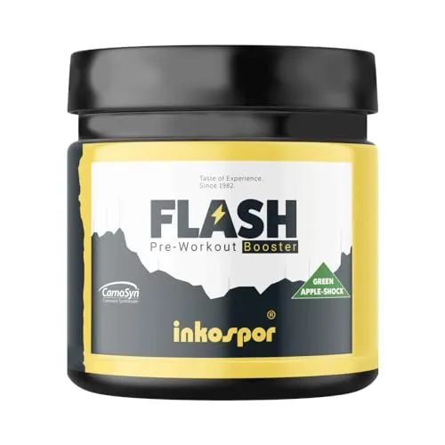 Inkospor Flash Booster 300g Green Apple Pre-Workout
