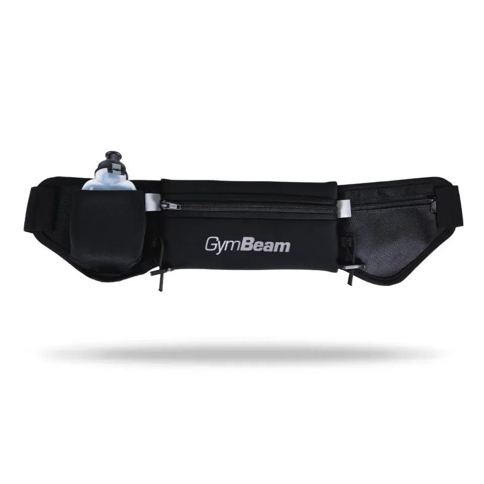 GymBeam Hydro Laufgürtel mit Flasche 180 ml 105 cm