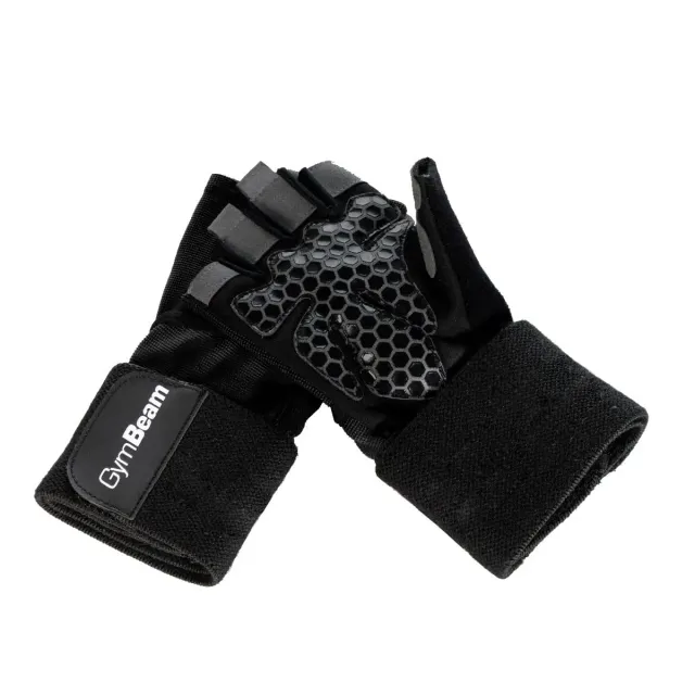 GymBeam Women's Guard Trainingshandschuhe XS Schwarz Grip