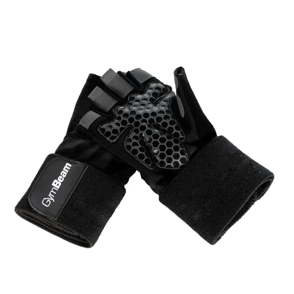 GymBeam Women's Guard Trainingshandschuhe XS Schwarz Grip