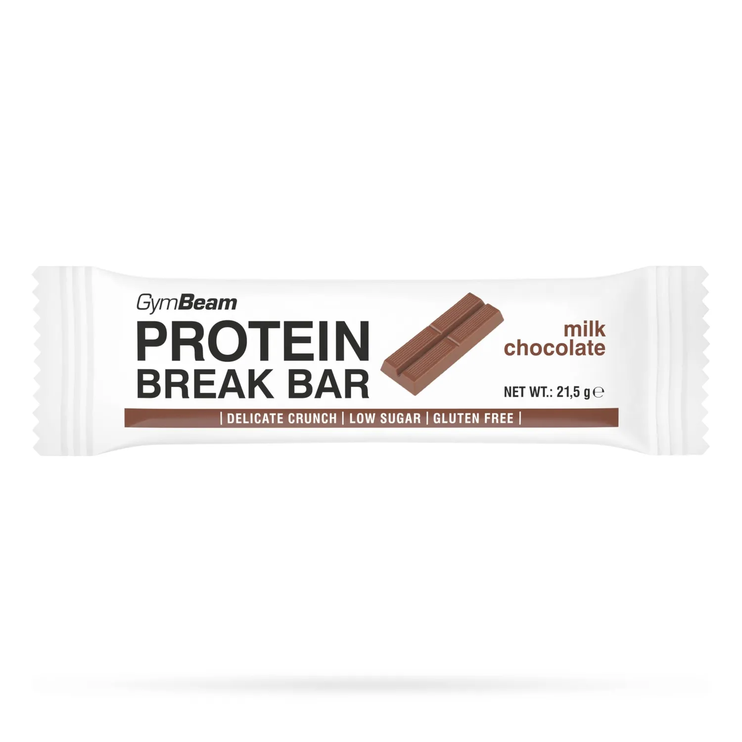 GymBeam Protein Break Bar Riegel 14x64,5 g Milch-Schokolade Box