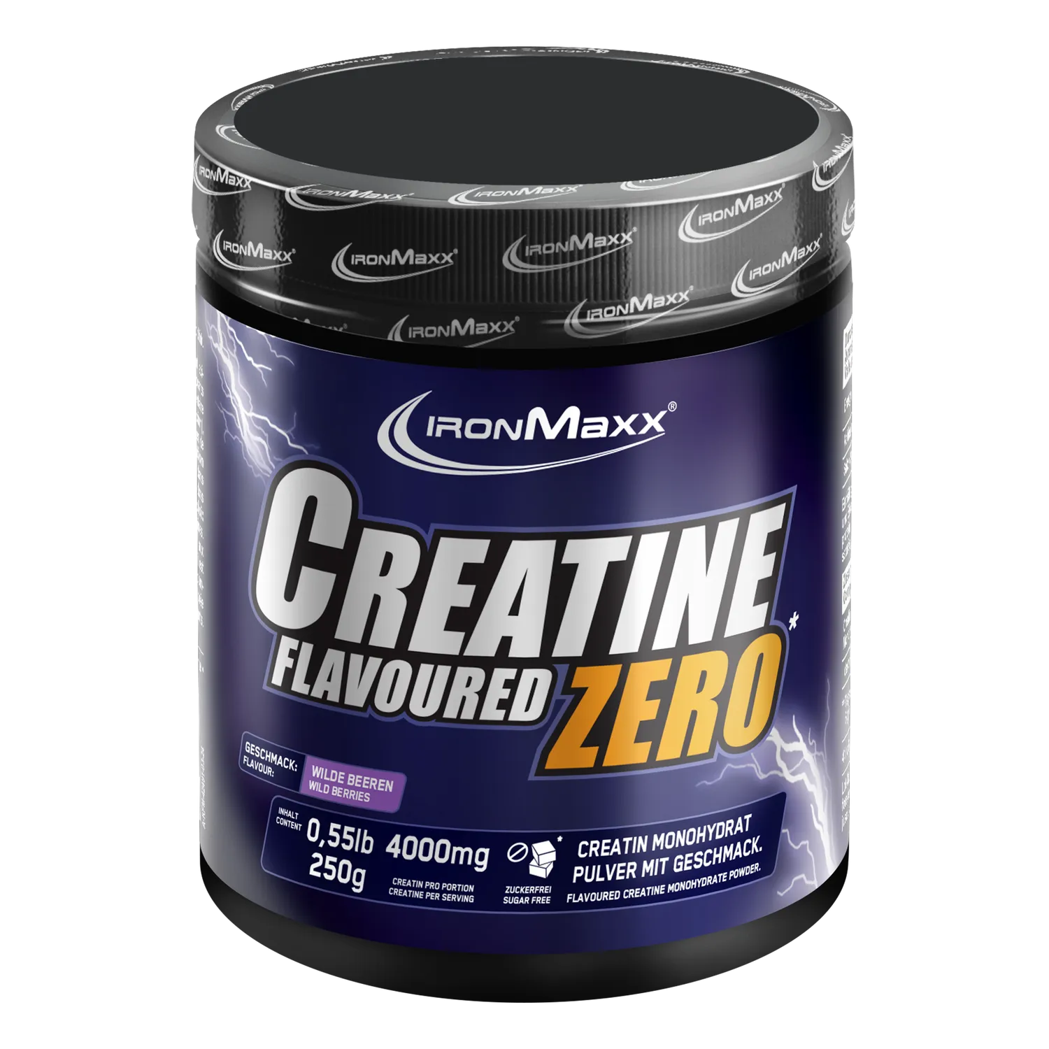 IronMaxx Creatine Flavoured Zero Kreatin Pulver 250g Wildberries