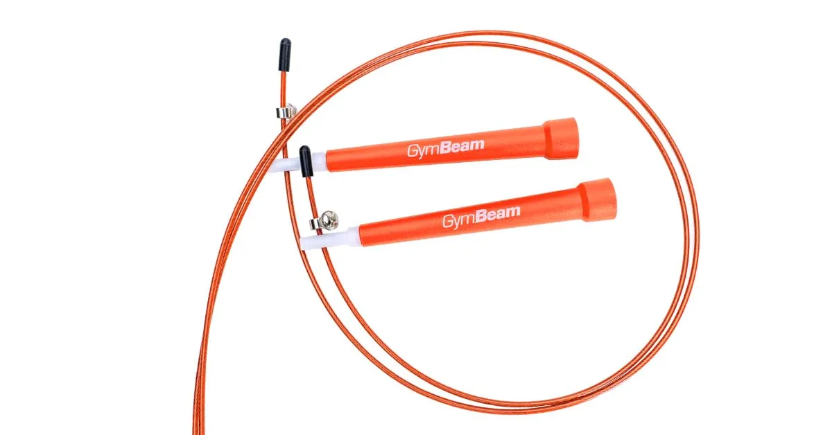 GymBeam Speed Rope Springseil verstellbar 301 cm Stahlkern
