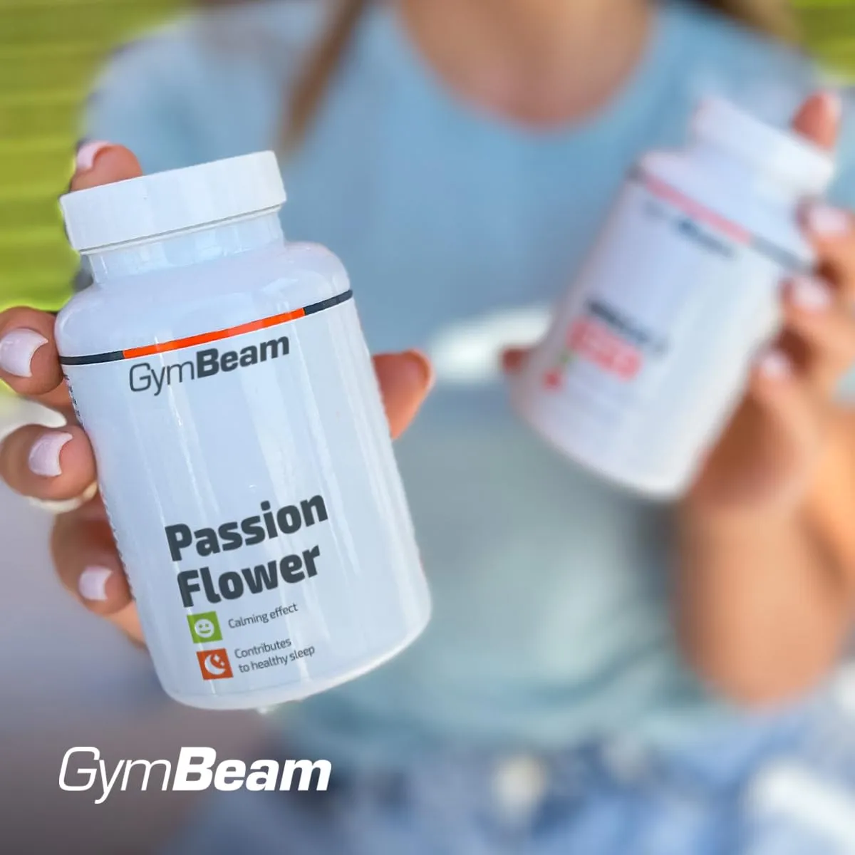 GymBeam Passionsblume Kapseln 90 Caps 15:1 Extrakt vegan