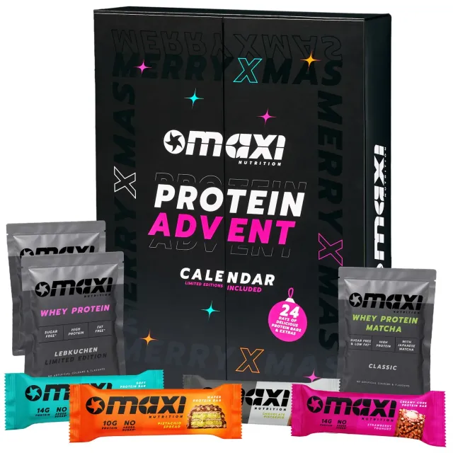 MaxiNutrition Protein Adventskalender 2026 24 Türchen 890g
