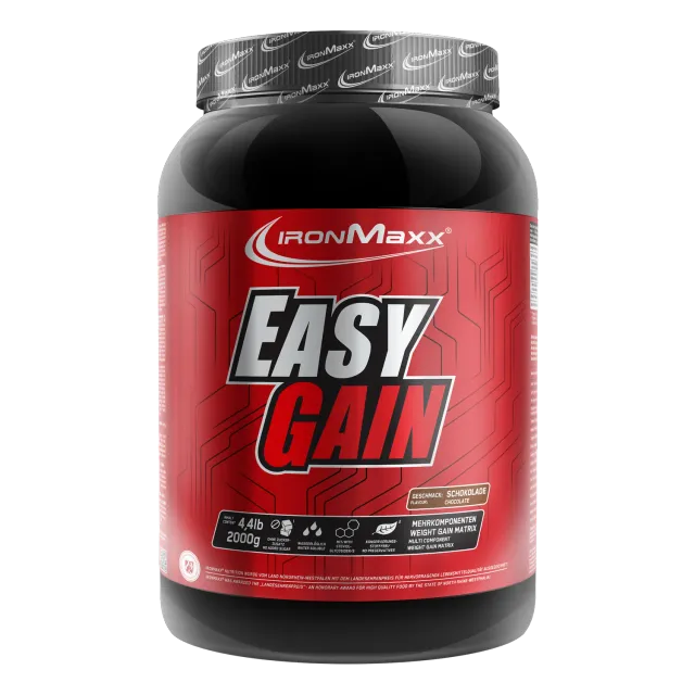 IronMaxx Easy Gain Weight Gainer Schokolade 2000g mit Hafer