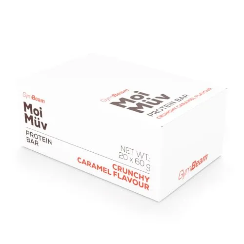 GymBeam MoiMüv Proteinriegel 24x60g Cookies Cream