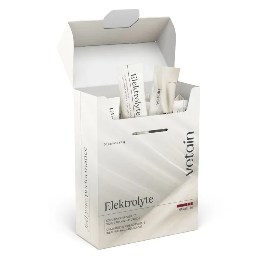 VETAIN Electrolyte Elektrolyte 30 Sticks Passion Fruit vegan
