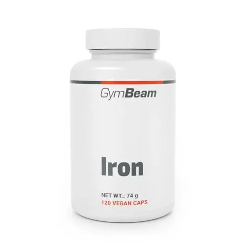 GymBeam Eisen Tabletten 120 Caps hochdosiert vegan