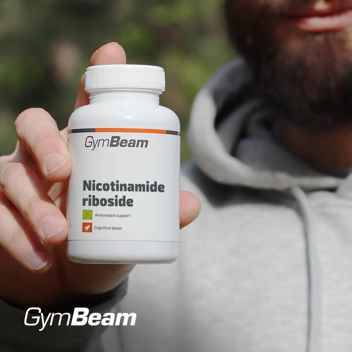 GymBeam NAD Nicotinamid-Ribosid Kapseln 60 Caps vegan