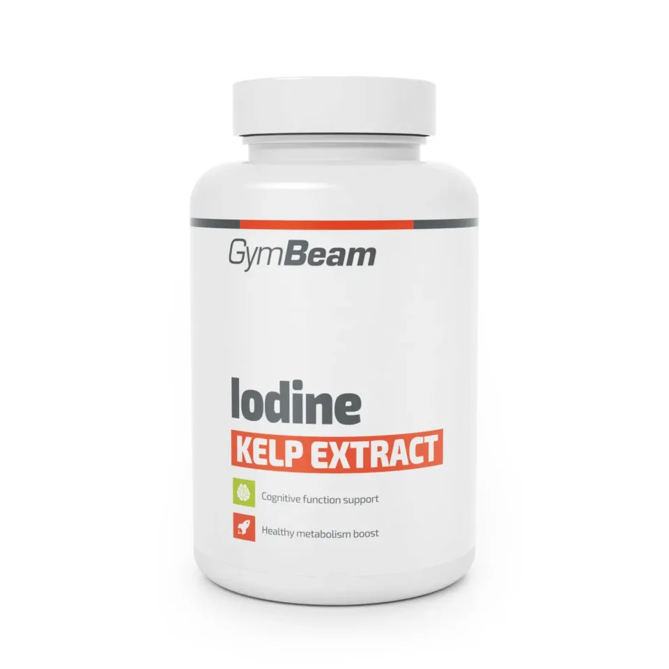 GymBeam Jod Tabletten Algen-Extrakt 325 µg 90 Caps vegan