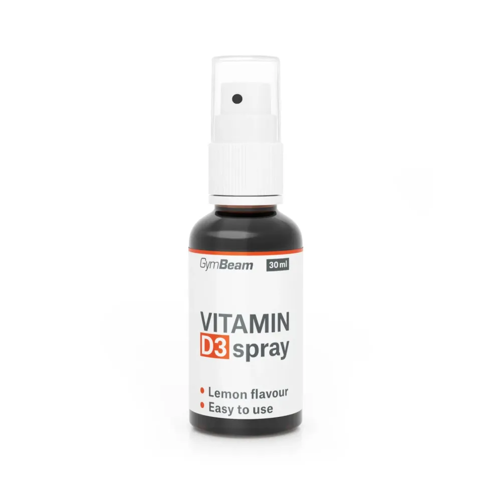 GymBeam Vitamin D3 Spray 30 ml MCT-Öl 428 Sprühstöße