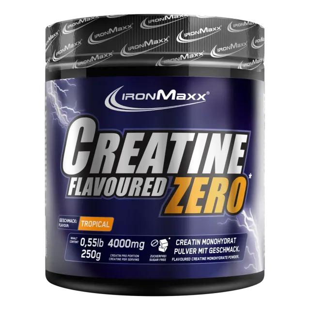 IronMaxx Creatine Flavoured Zero Tropical 250g zuckerfrei