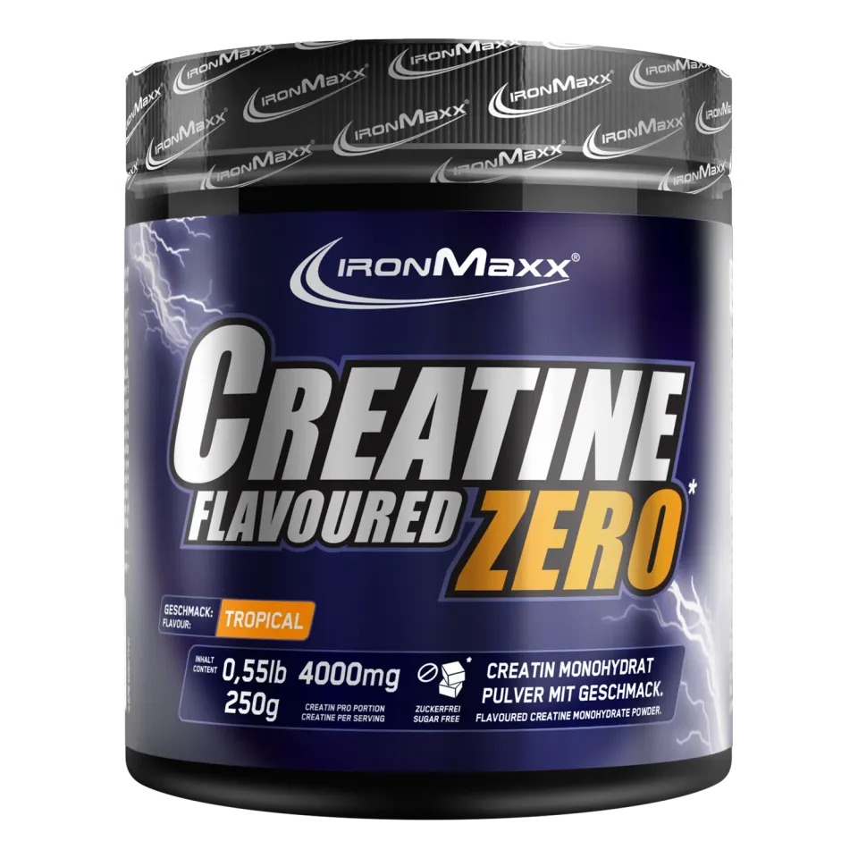 IronMaxx Creatine Flavoured Zero Tropical 250g zuckerfrei