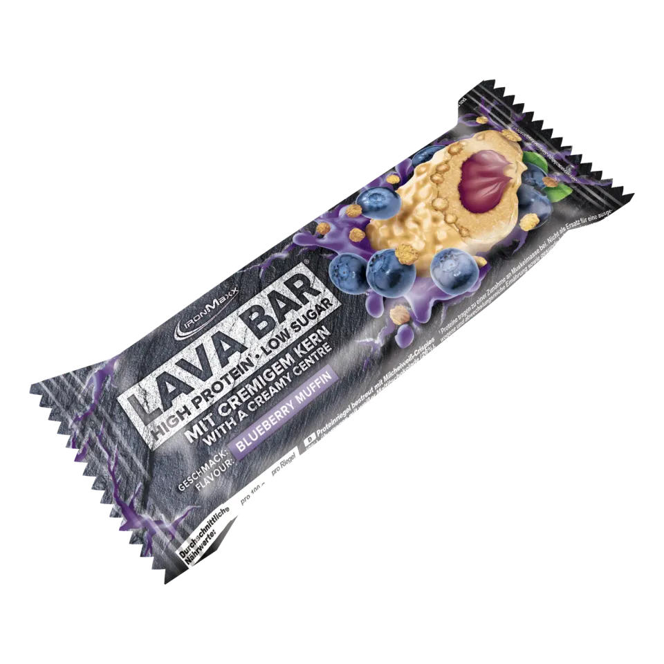 IronMaxx Lava Bar Proteinriegel Blueberry Muffin 40g