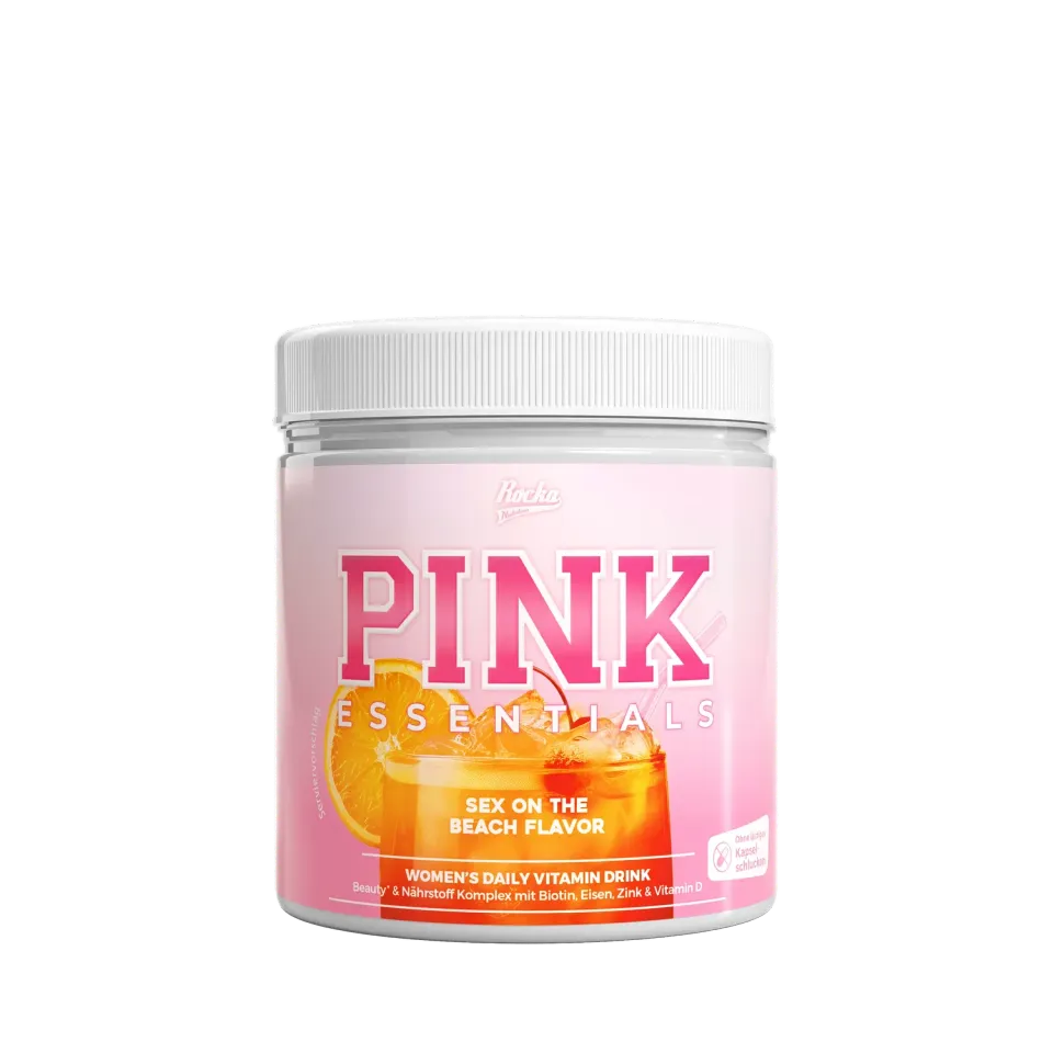 Rocka Pink Essentials Vitamindrink 480g zuckerfrei