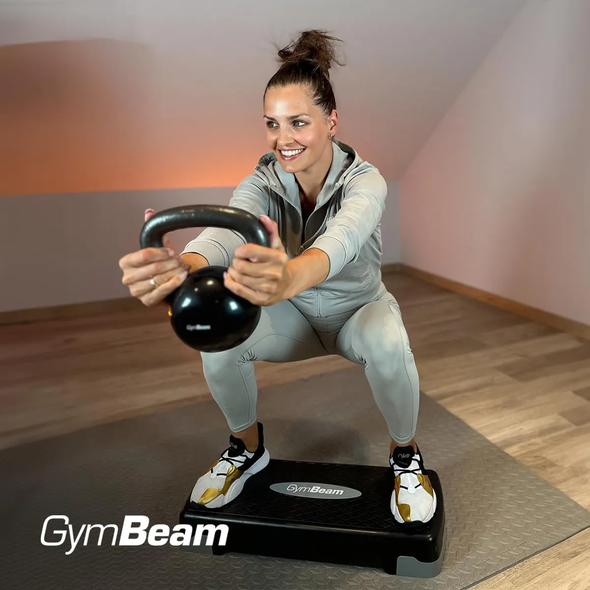 GymBeam Fitness Stepper höhenverstellbar 250 kg