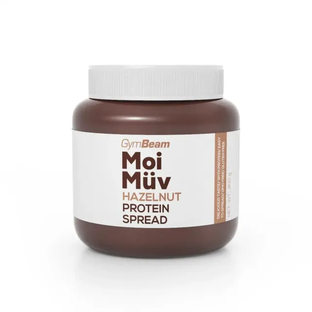 GymBeam MoiMüv Proteinaufstrich Dreamy Hazelnut 400g