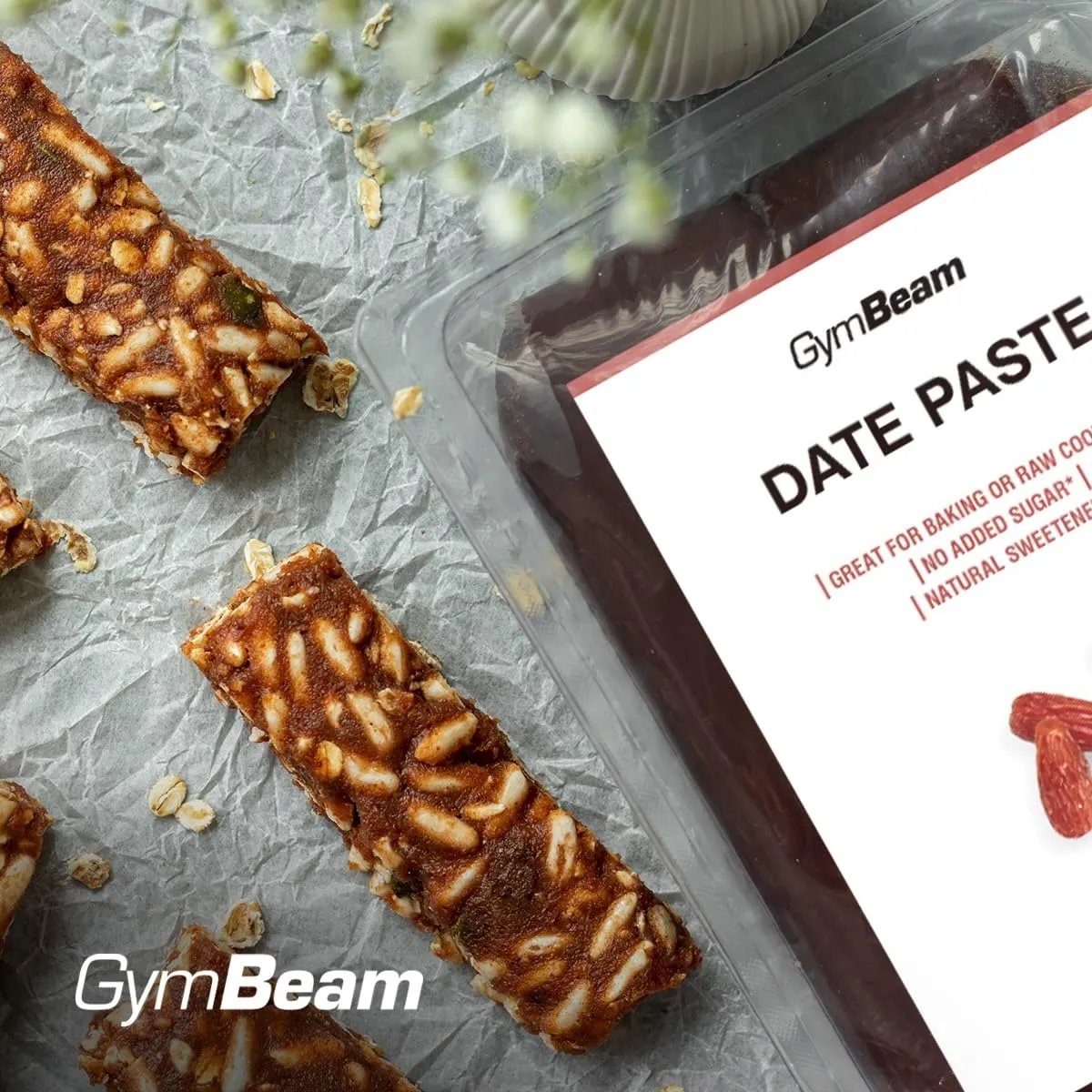 GymBeam Dattelpaste Süßungsmittel 1000g vegan