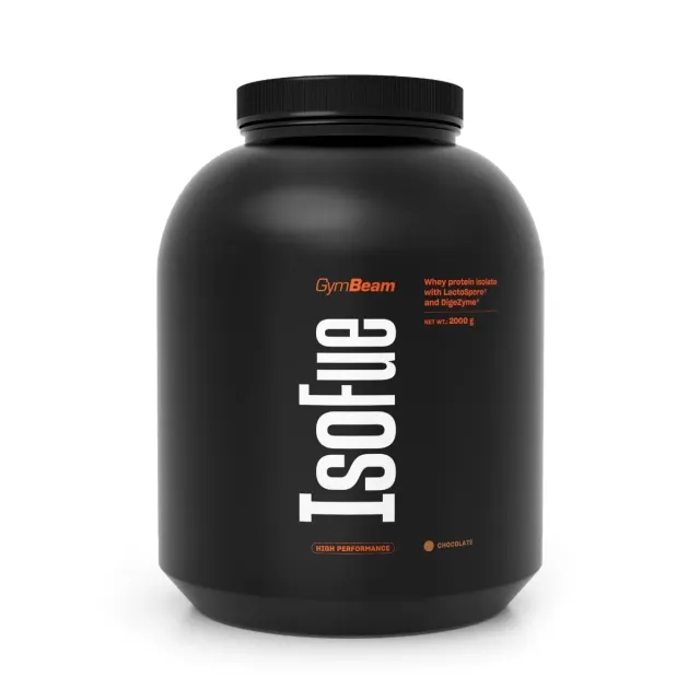 GymBeam IsoFue Whey Isolat Schokolade 2000 g laktosearm