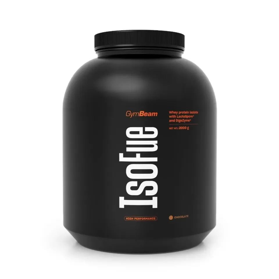 GymBeam IsoFue Whey Isolat Schokolade 2000 g laktosearm
