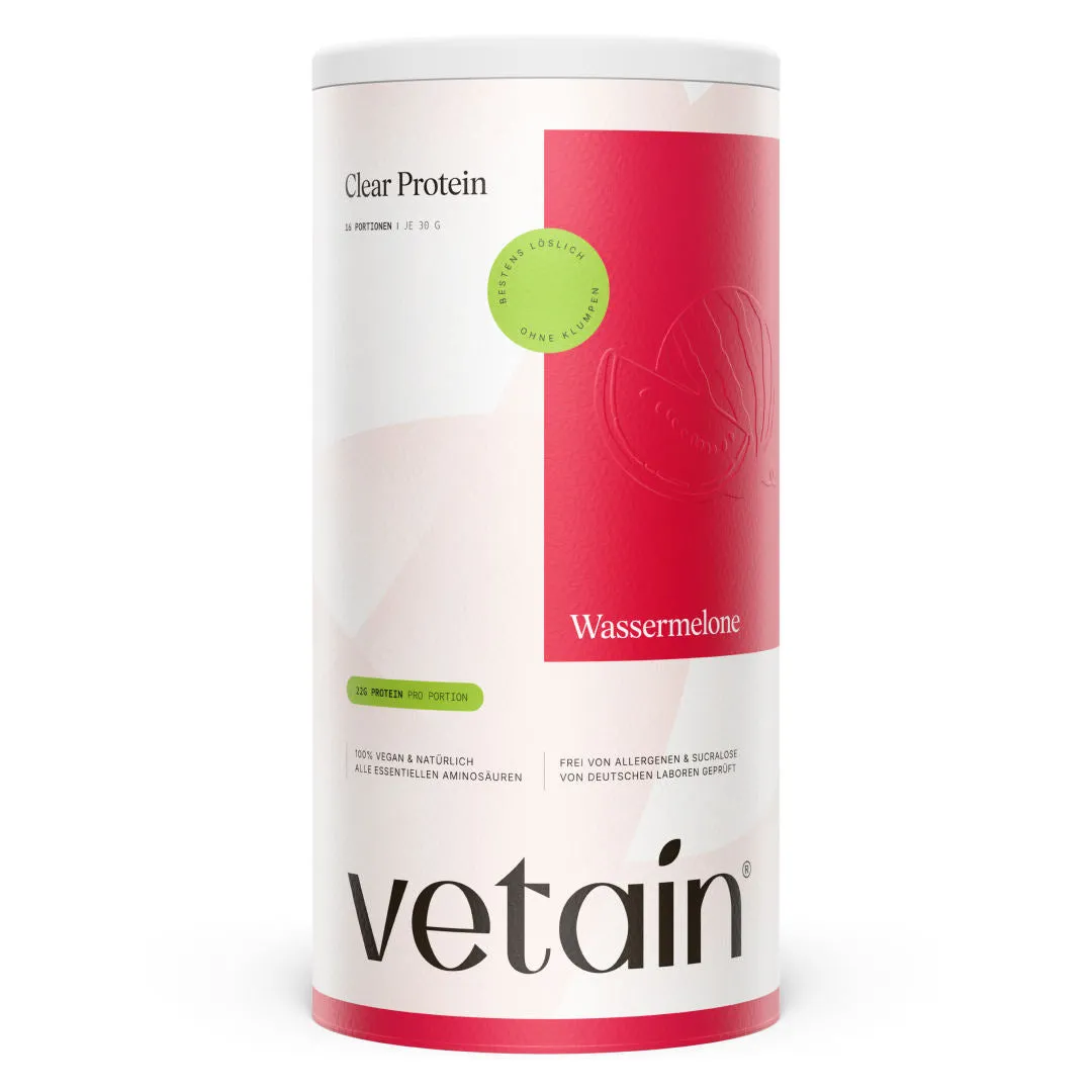 VETAIN Clear Protein Pulver Mango-Maracuja 480g fruchtig