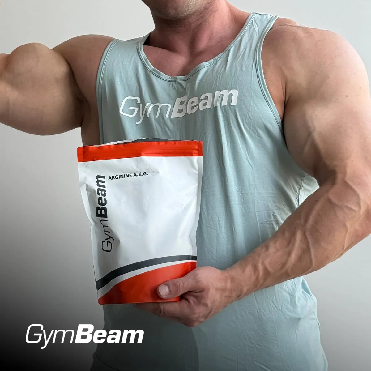GymBeam Arginin A.K.G Pulver 500g Zitrone Limette Instant