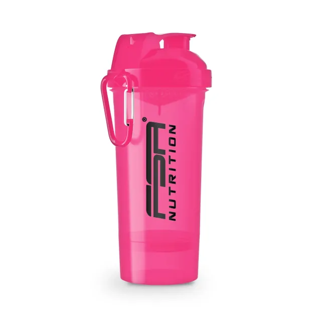 FSA Nutrition Protein Shaker mit Pulverfach Pink 800 ml