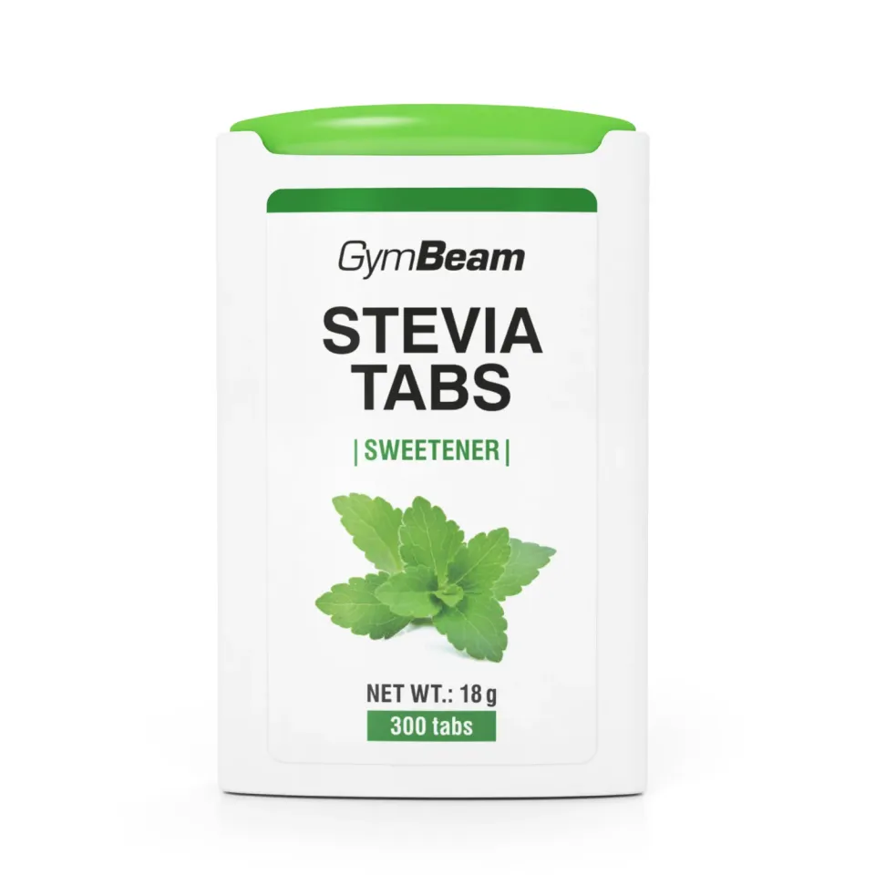 GymBeam Stevia Tabs Zuckerersatz 300 Tabletten kalorienfrei