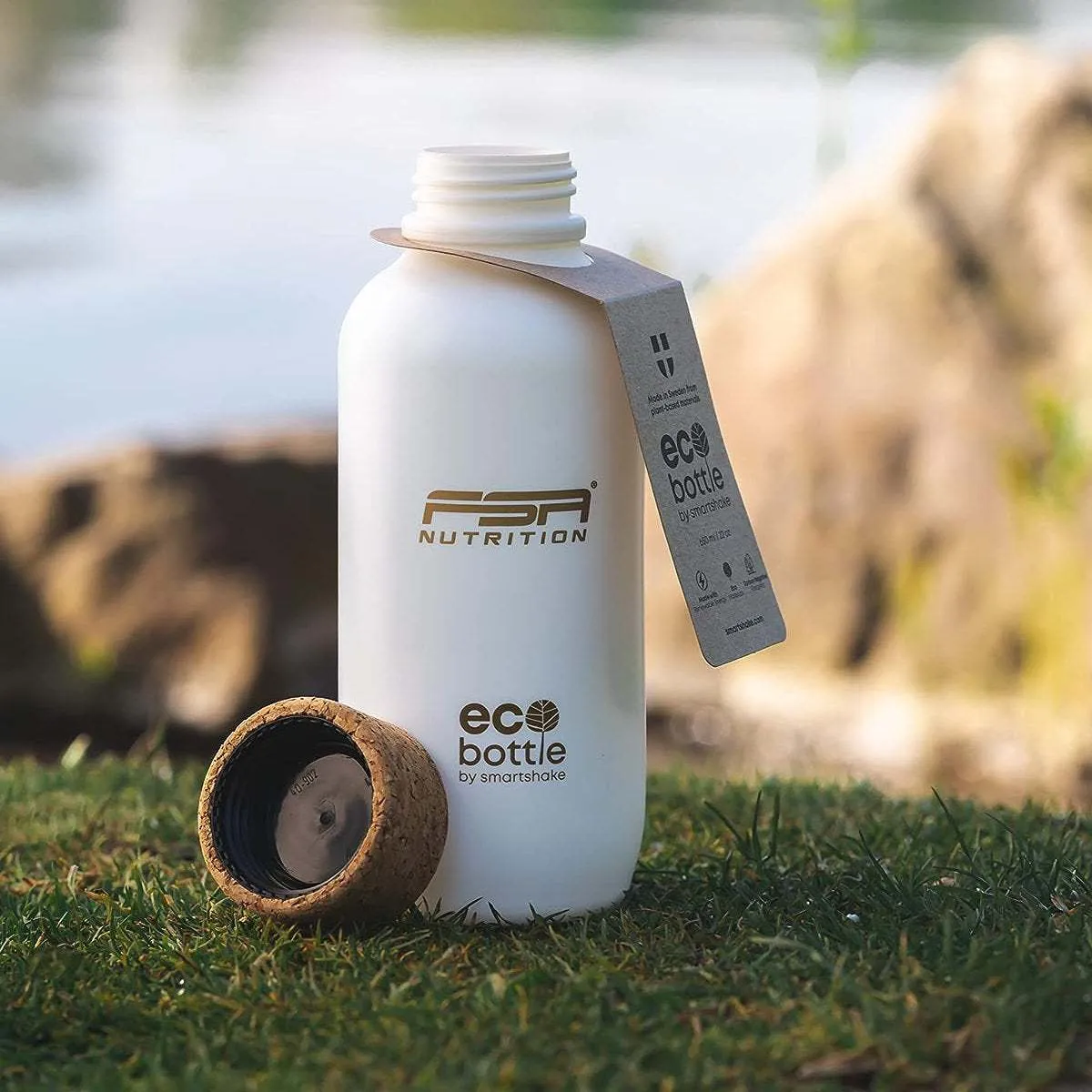 FSA Nutrition EcoBottle Shaker Grau für Proteinshakes