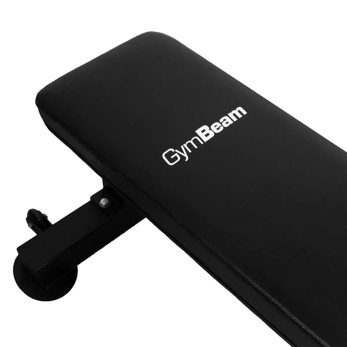 GymBeam Flachbank Hantelbank Stahl 454 kg mit Rollen