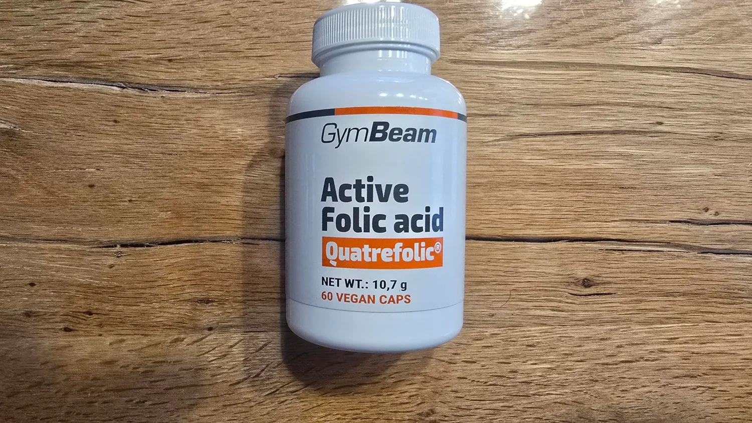 GymBeam Aktive Folsäure Kapseln 60 Kaps Quatrefolic