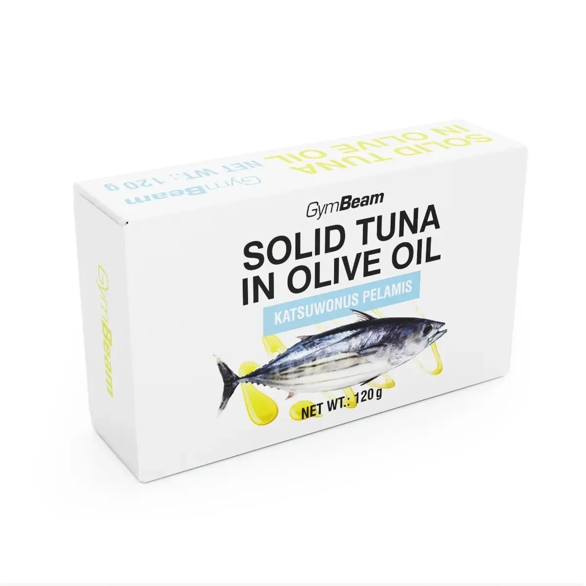 GymBeam Thunfisch in Olivenöl 25 x 120 g proteinreich