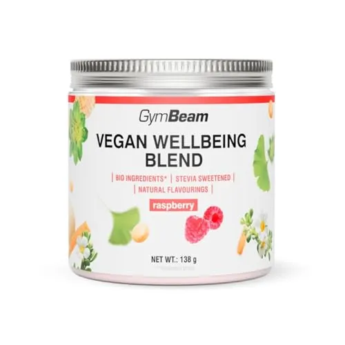 GymBeam Wohlmischung Himbeere Pulver 138 g vegan