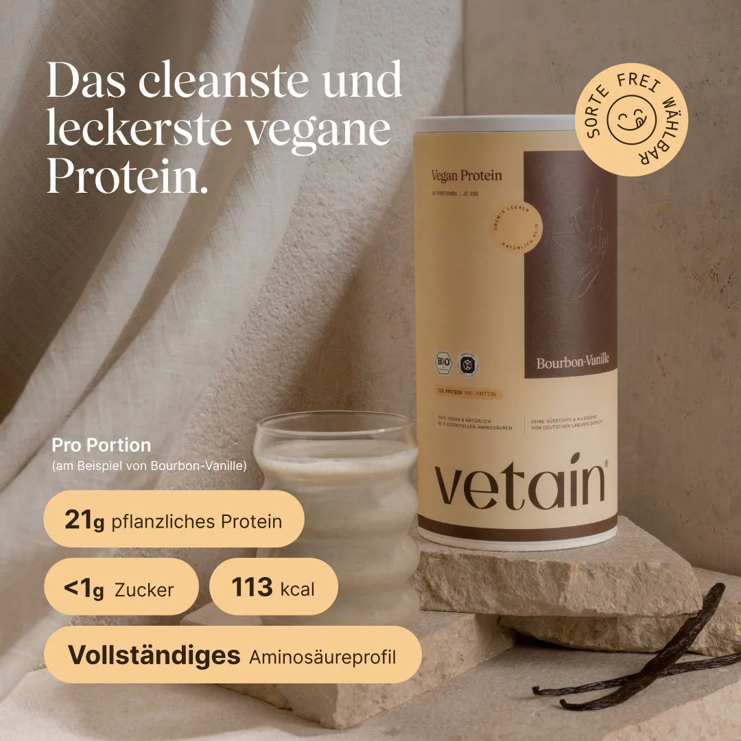 VETAIN Performance Vegan Muscle Bundle Spar-Bundle mit Shaker