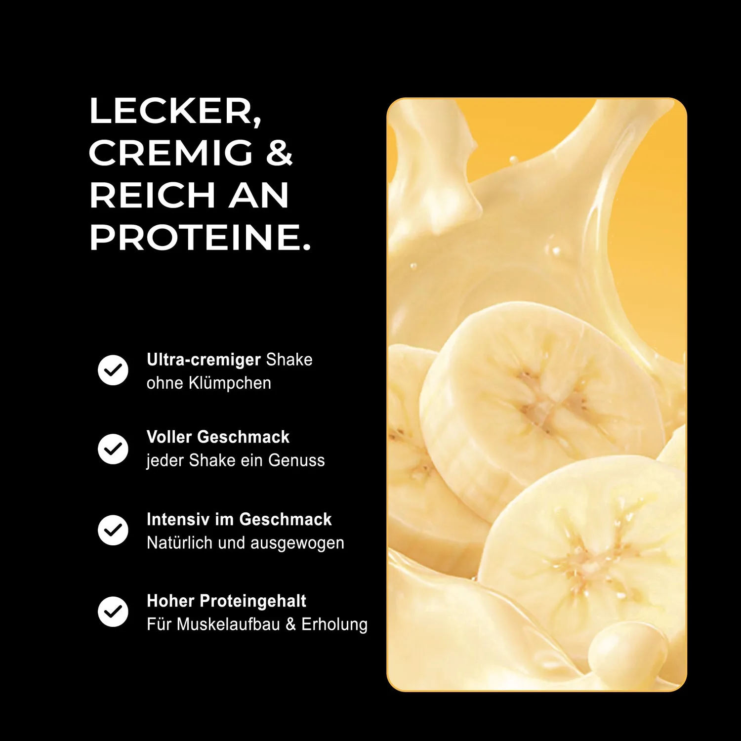 Neosupps Vision Whey Protein 750g Banana Milk Laktase