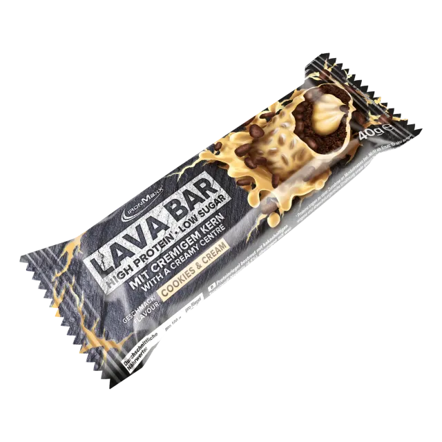IronMaxx Lava Bar Proteinriegel 40g Cookies and Cream