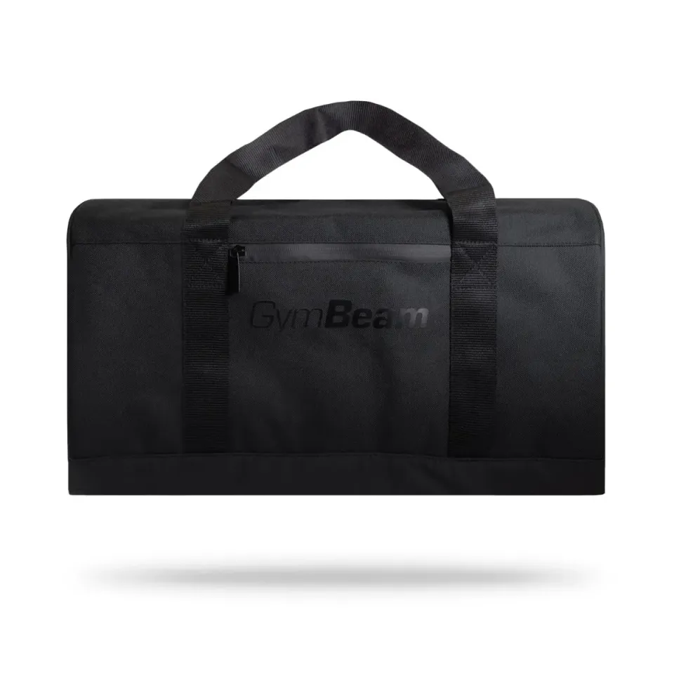 GymBeam Duffle Sporttasche Schwarz mit Netztasche