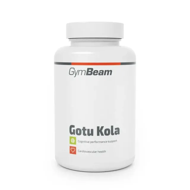 GymBeam Gotu Kola Kapseln 90 Stk Konzentration