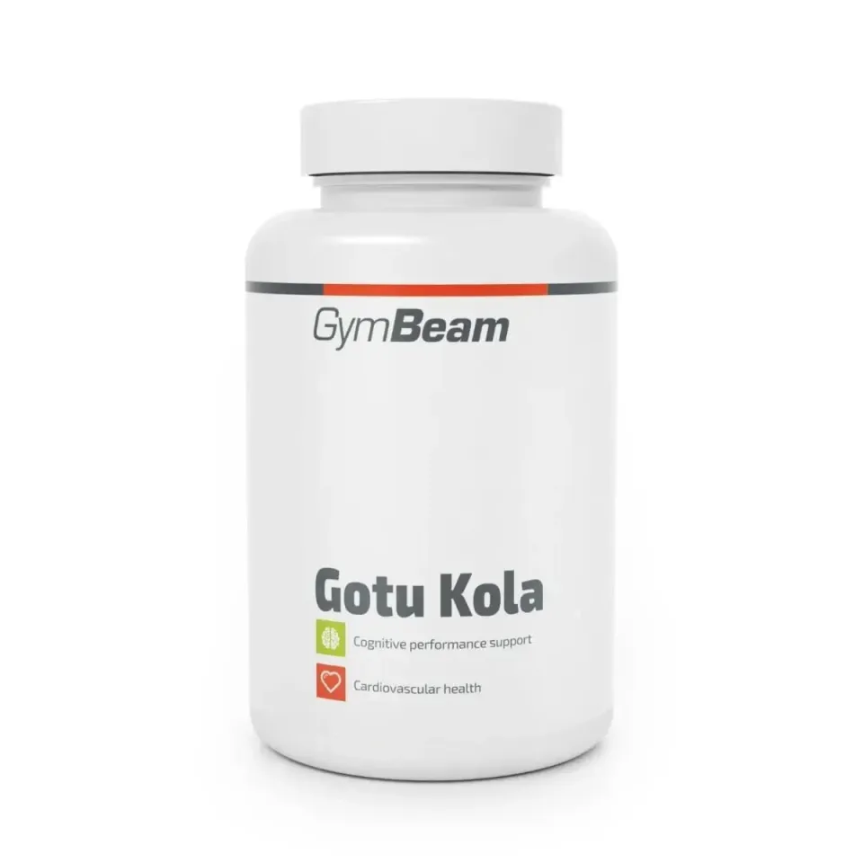 GymBeam Gotu Kola Kapseln 90 Stk Konzentration