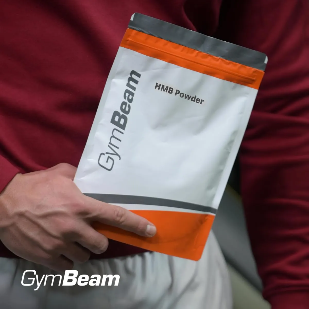 GymBeam HMB Pulver 300g für Muskelaufbau