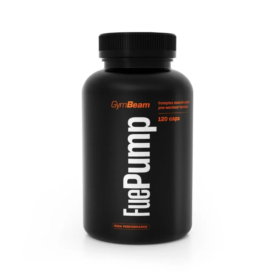 GymBeam FuePump Pre-Workout Kapseln Arginin+Citrullin