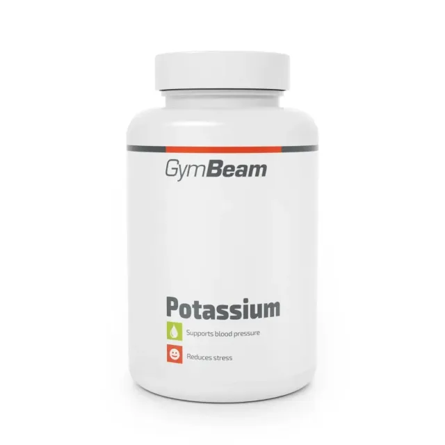GymBeam Kalium Tabletten 90 Kapseln 300 mg Elektrolyt