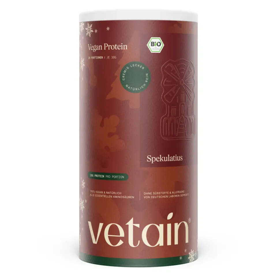 Vetain Vegan Protein Spekulatius Proteinpulver 540g Bio
