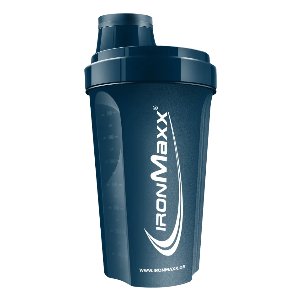 IronMaxx Shaker 700ml Mistle Blue mit Sieb