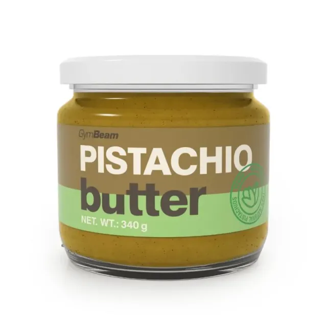 GymBeam Pistaziencreme Nussaufstrich ohne Zucker proteinreich