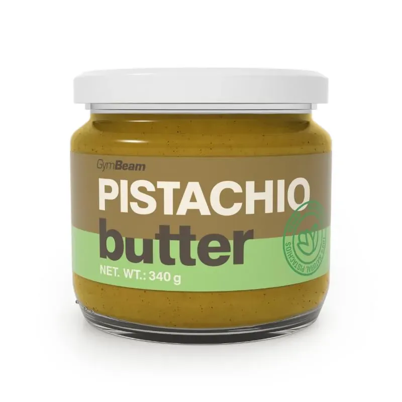GymBeam Pistaziencreme Nussaufstrich ohne Zucker proteinreich
