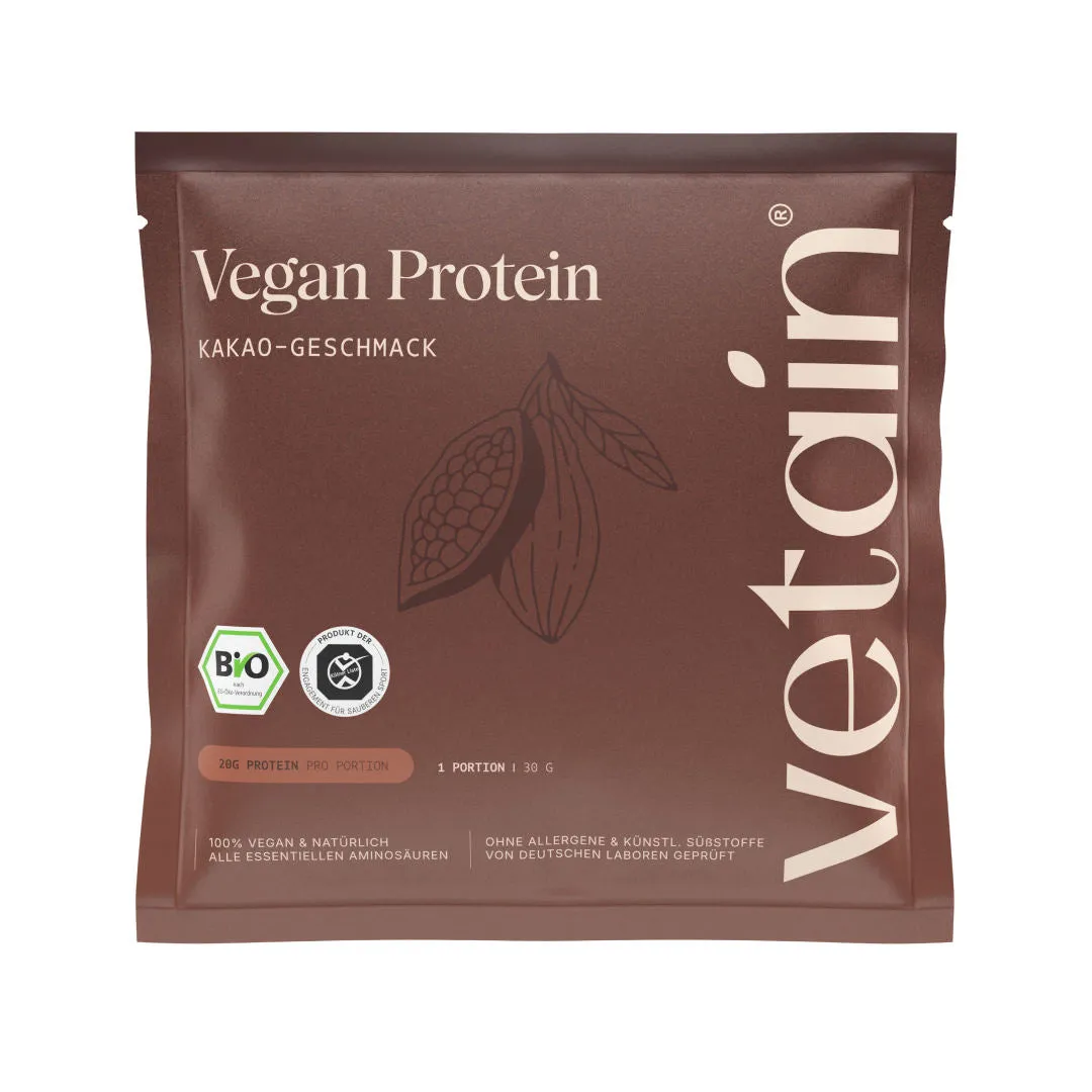 VETAIN Vegan Protein Probe Vanille 30g zum Testen