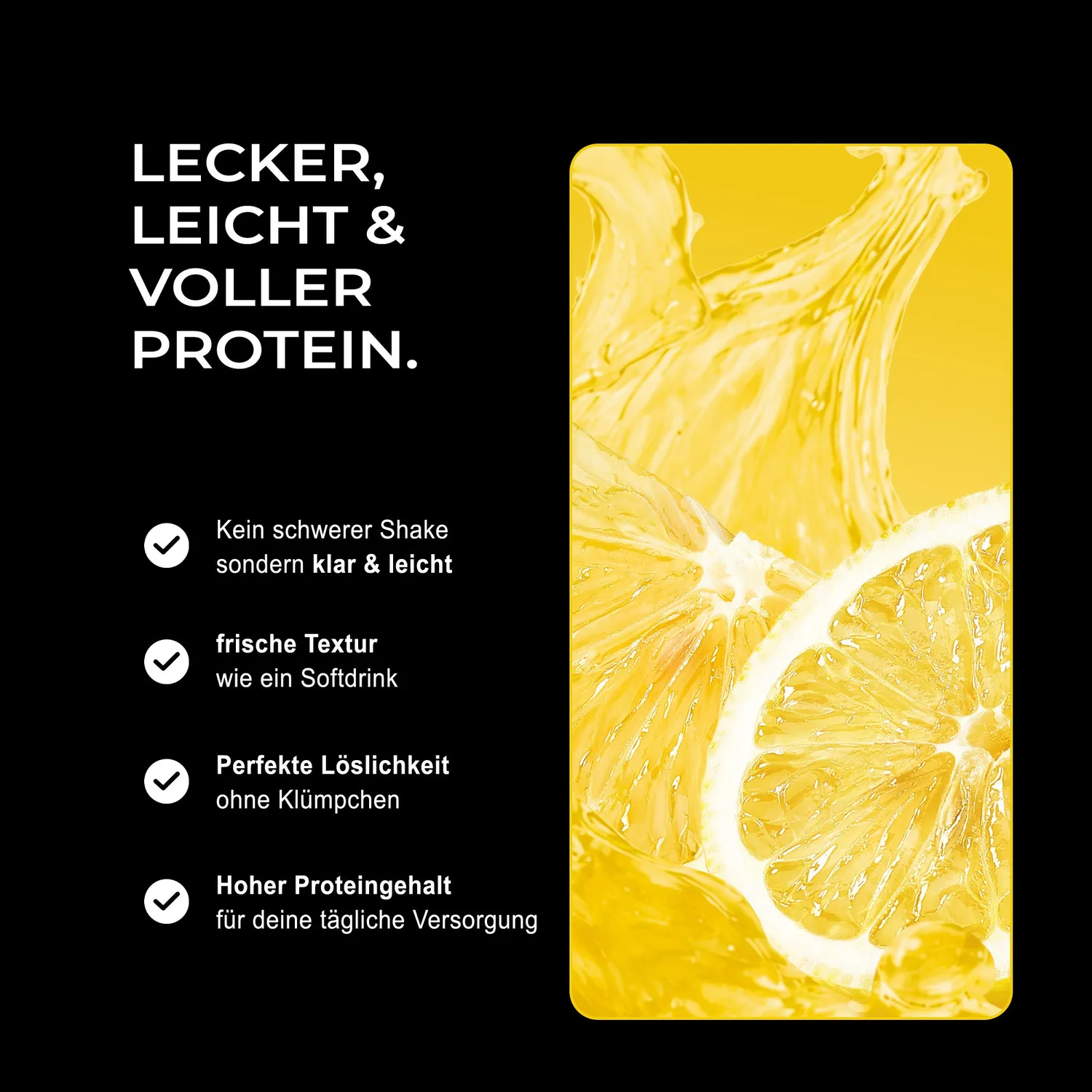 Neosupps Clear Isolate Protein Lemon Ice Tea 500g 21g
